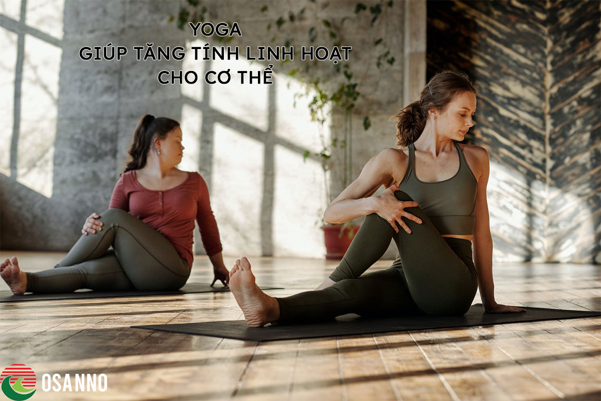 Yoga giúp tăng tính linh hoạt cho cơ thể